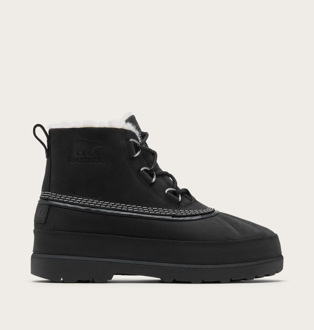 Ambler™ Fireside Chukka Men's Waterproof Boot - Black, Dark Stone
