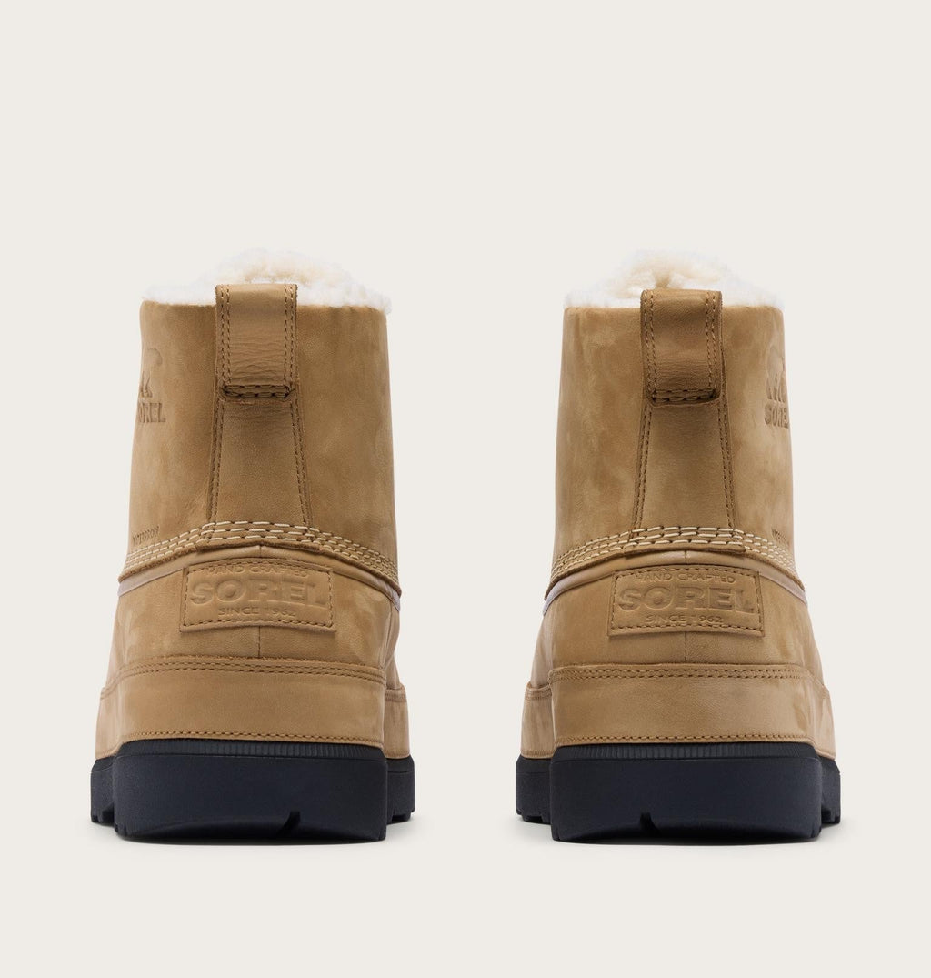 Ambler™ Fireside Chukka Men's Waterproof Boot - Caribou Buff, Black
