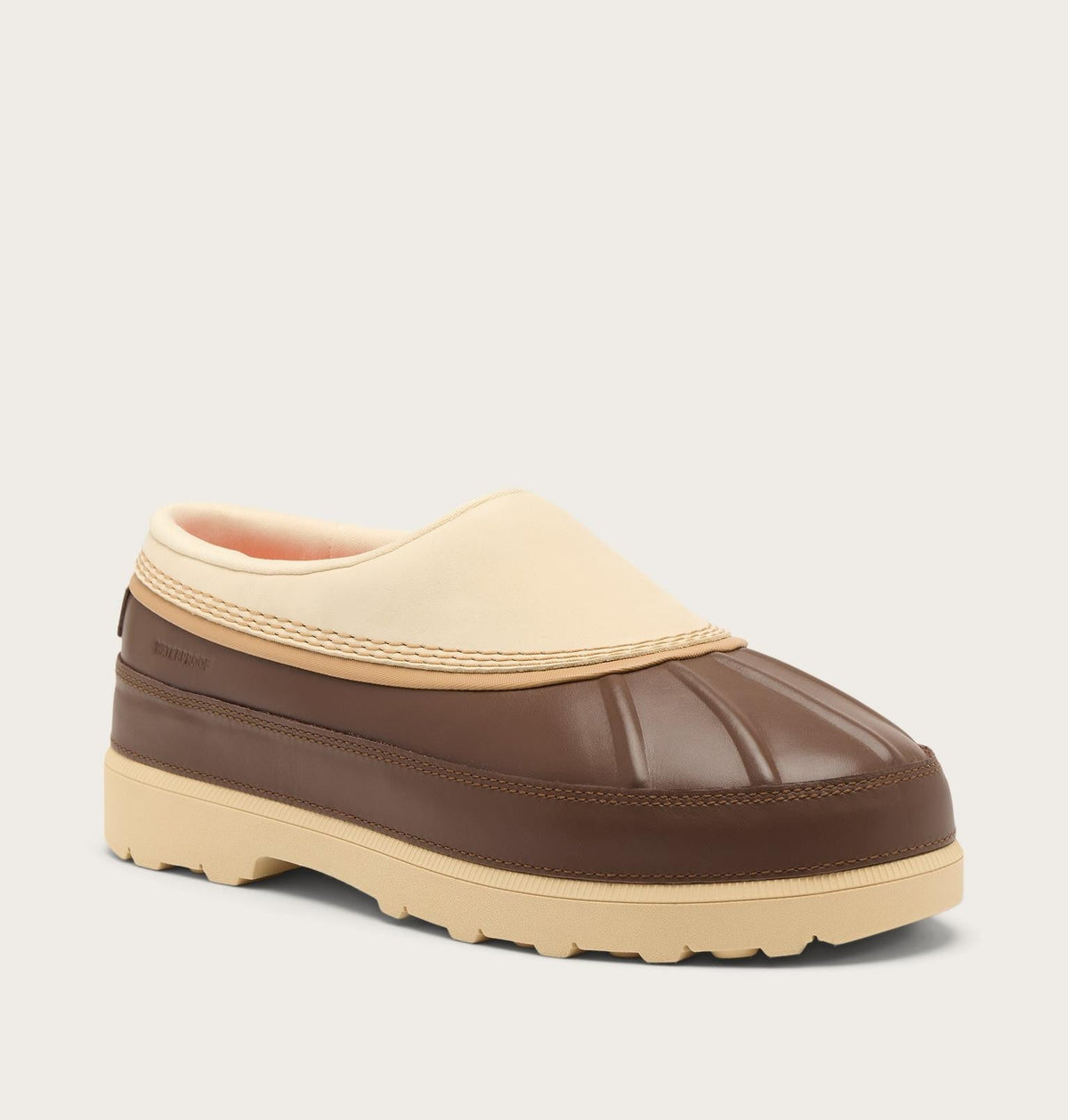 Ambler™ Waterproof Men's Clog - Bleached Ceramic, Tobacco