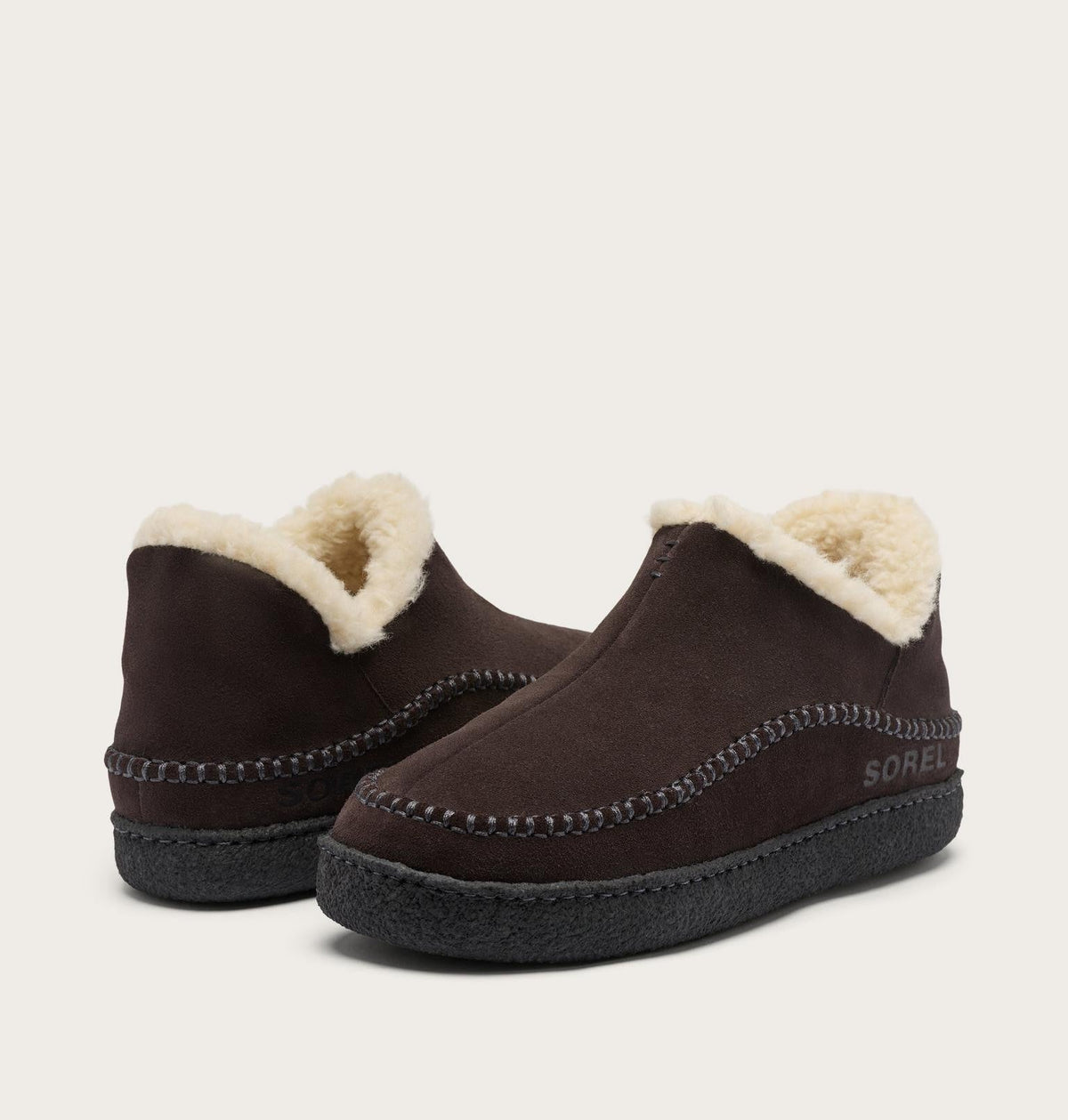 Manawan™ III Men's Slipper - Blackened Brown, Jet