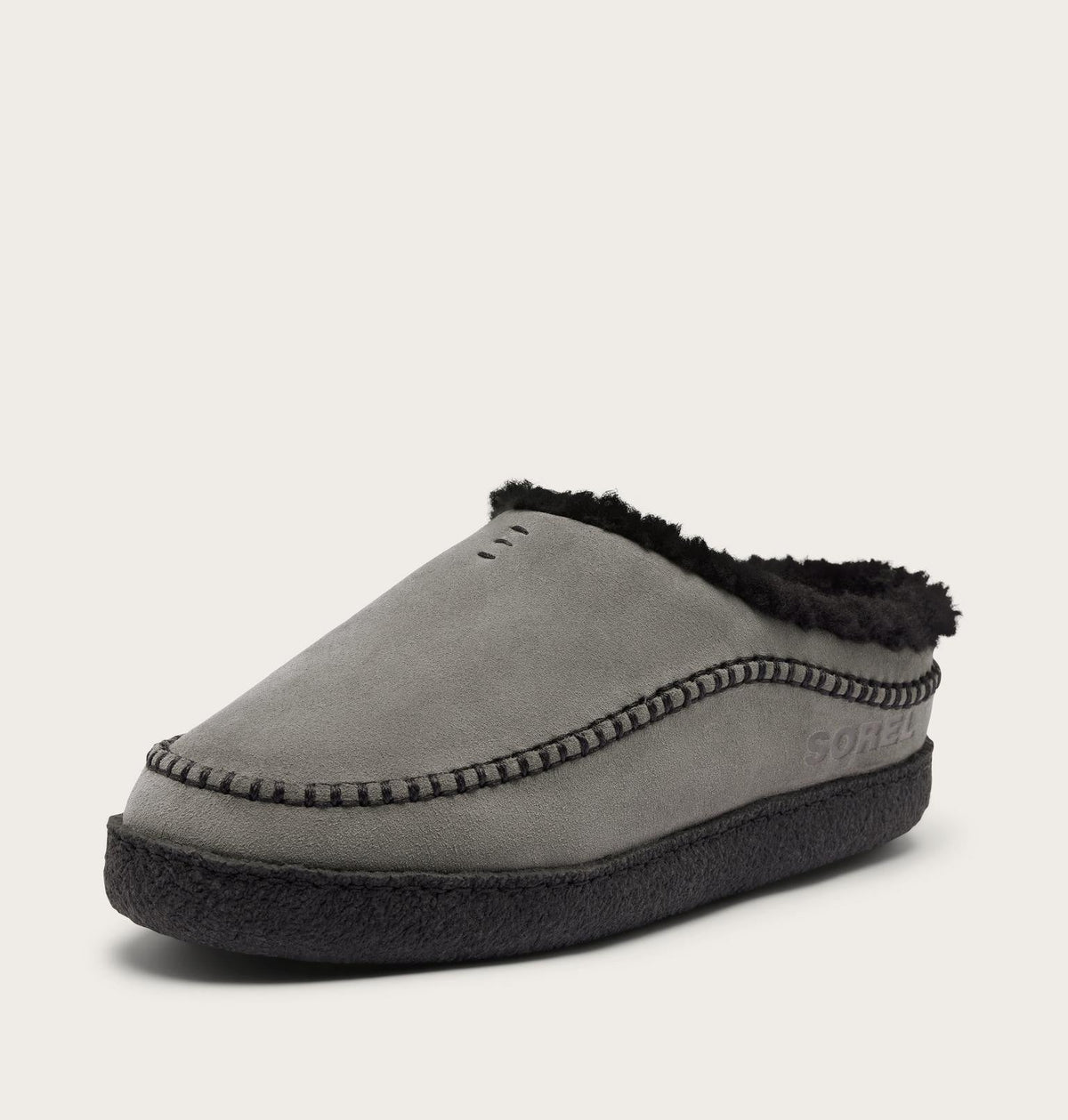 Falcon Ridge™ III Men's Slipper - Quarry, Black