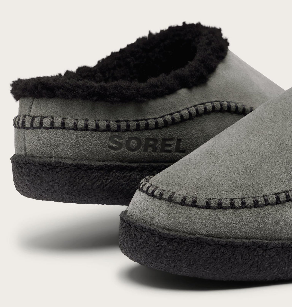 Falcon Ridge™ III Men's Slipper - Quarry, Black