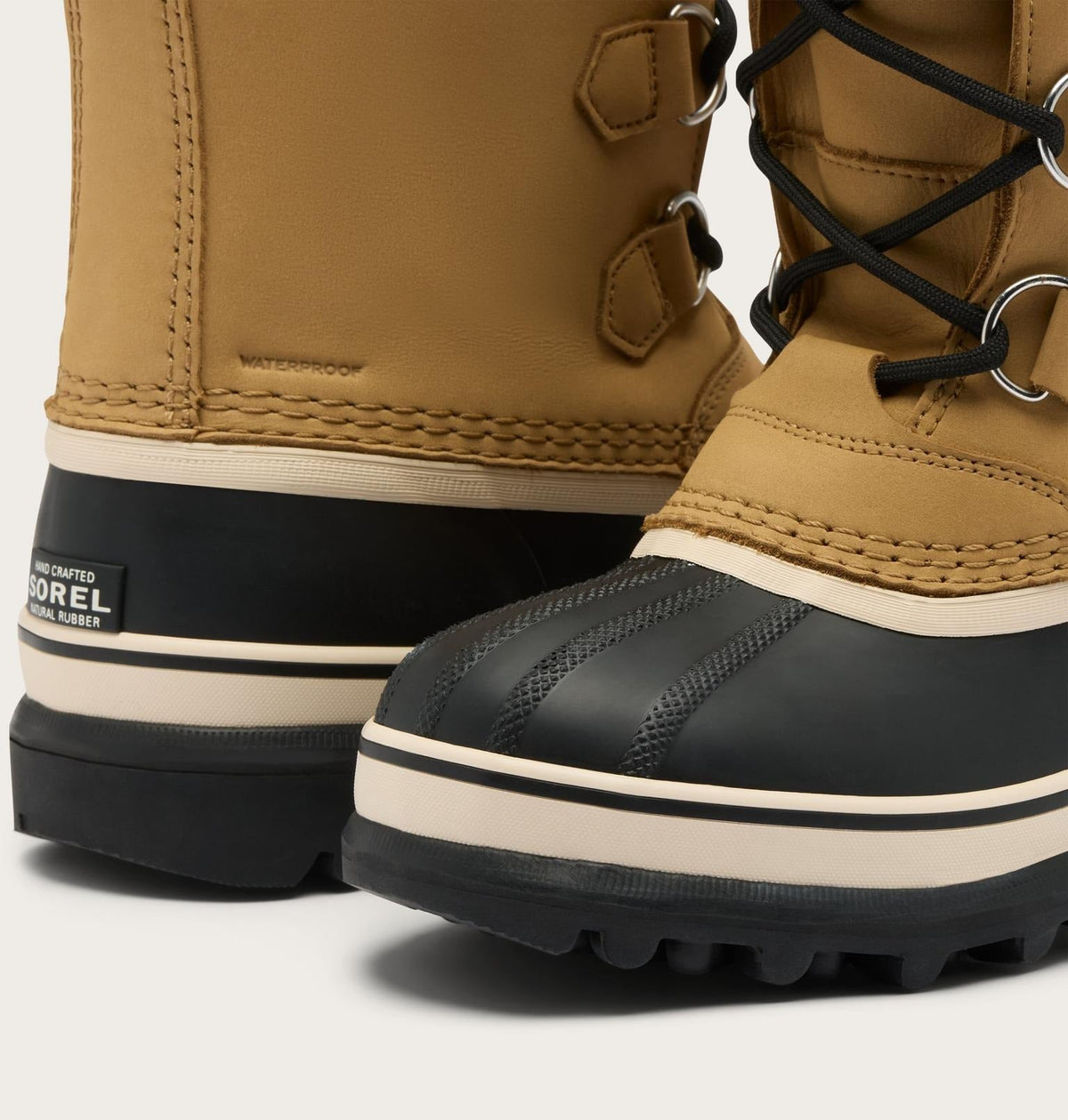 Big Kids Caribou™ Winter Boot - Caribou Buff, Black