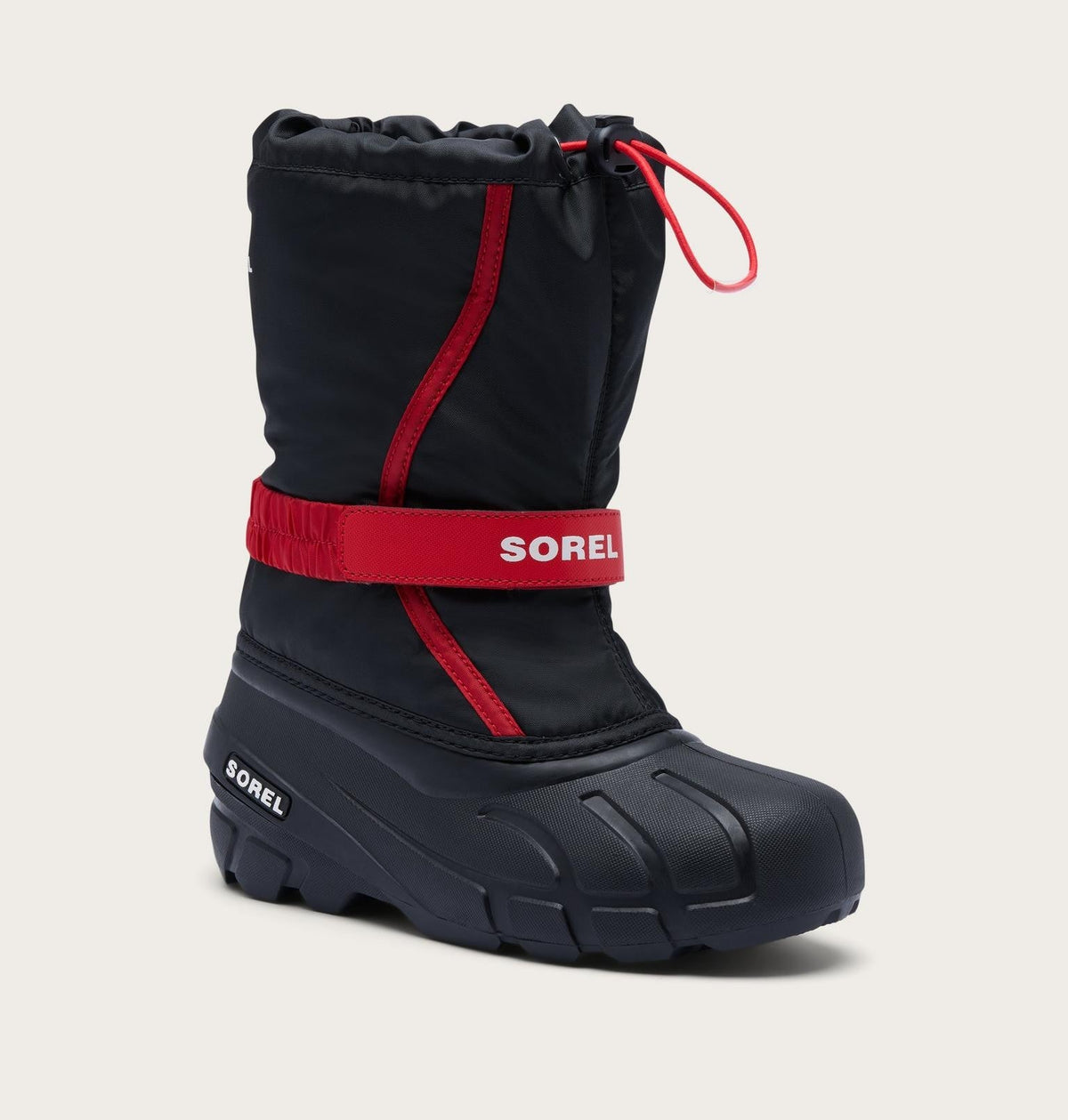 Little Kids Flurry™ Boot - Black, Bright Red