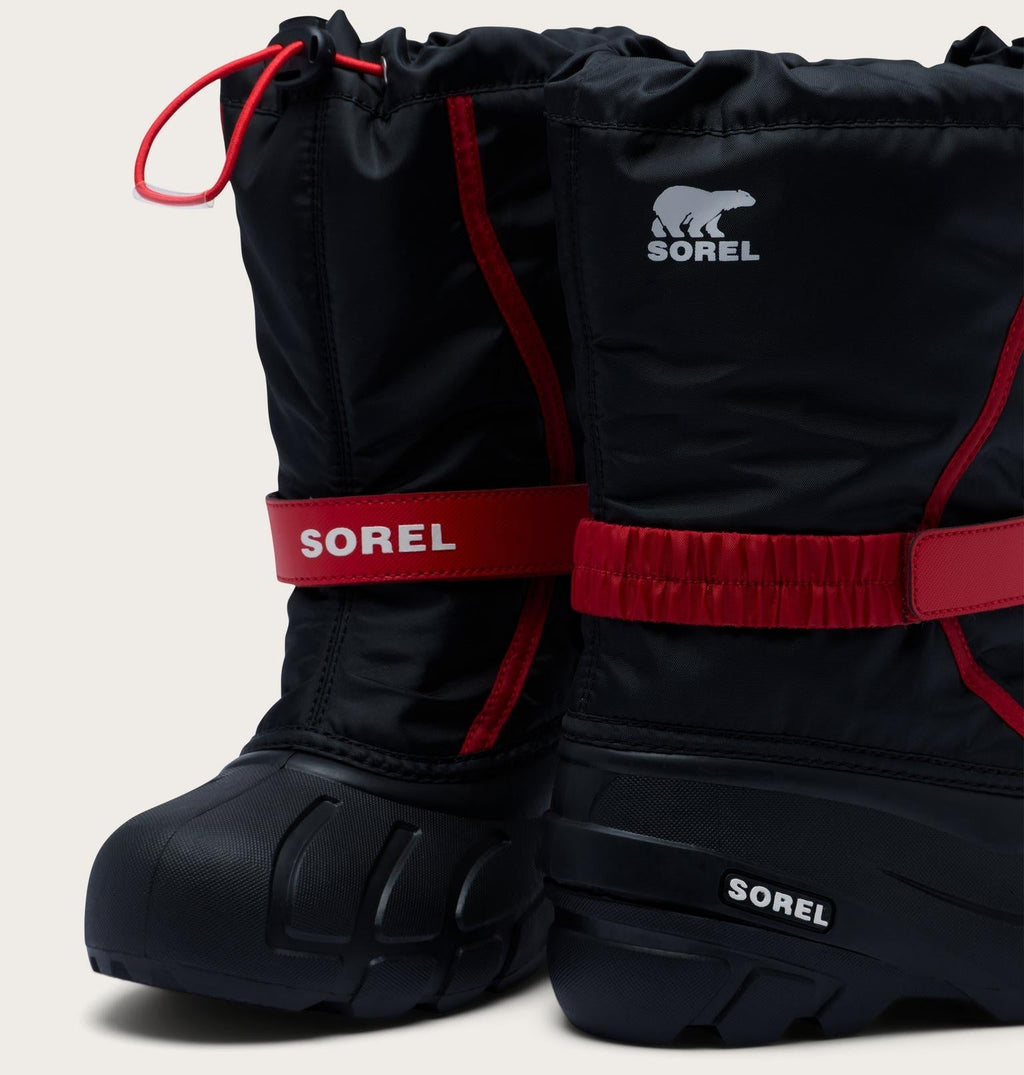 Little Kids Flurry™ Boot - Black, Bright Red