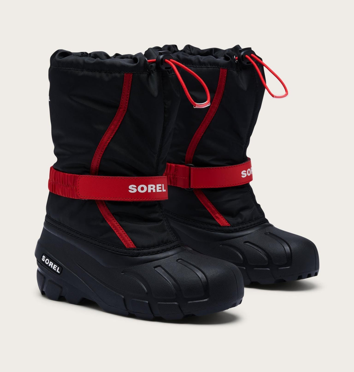 Little Kids Flurry™ Boot - Black, Bright Red