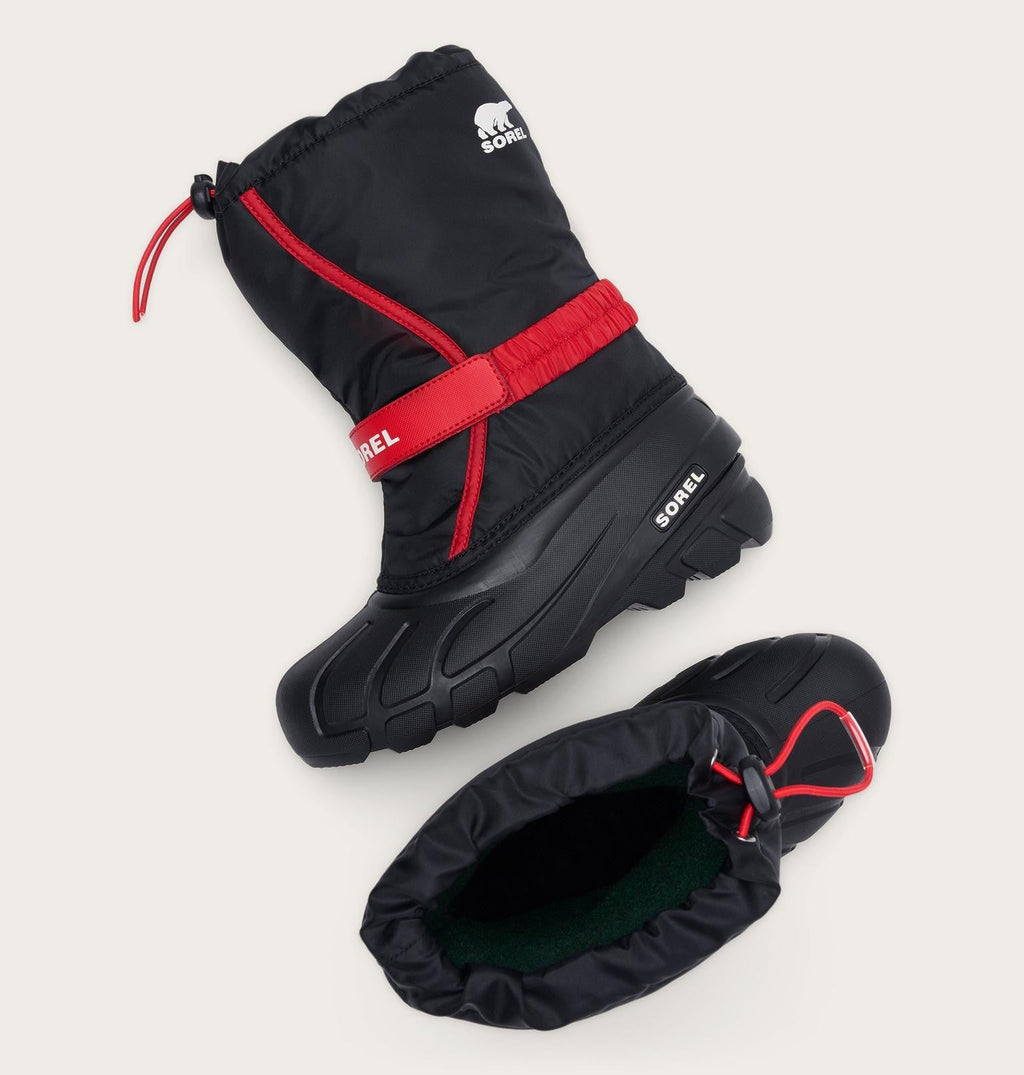 Little Kids Flurry™ Boot - Black, Bright Red
