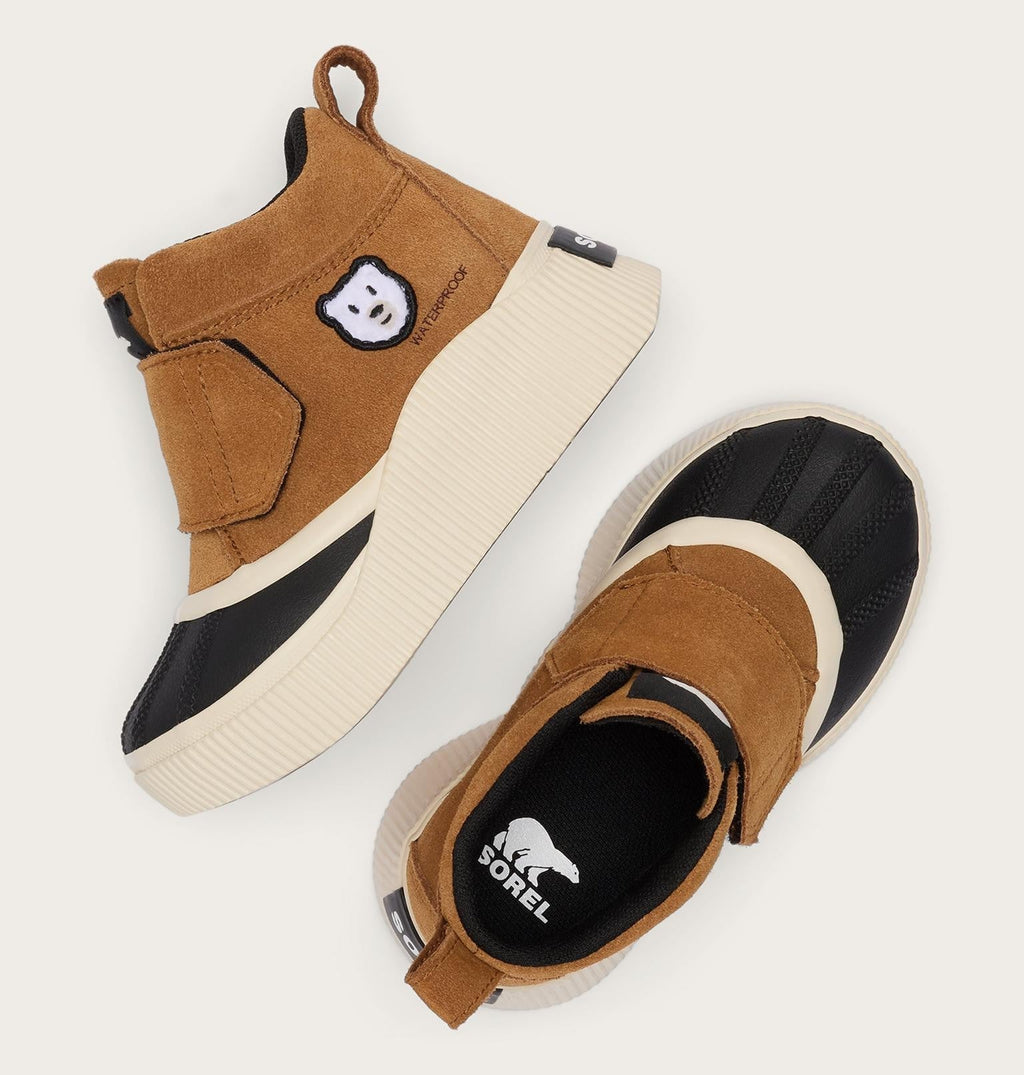 Toddler Out N About™ IV Strap Waterproof Boot - Taffy, Light Bisque