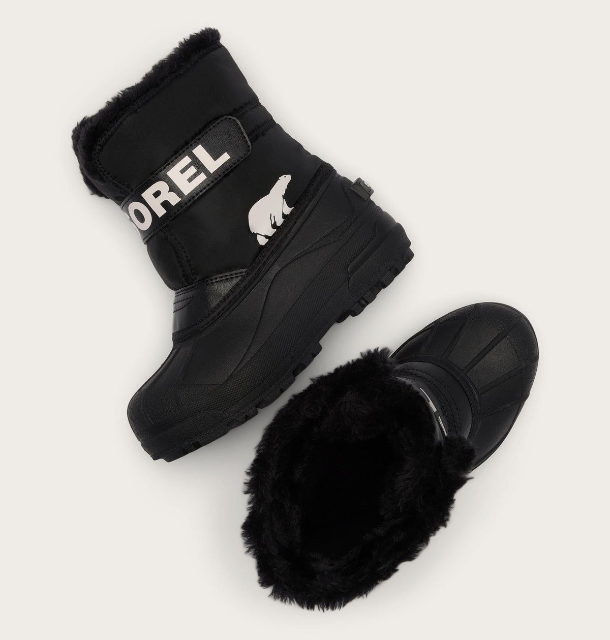 Little Kids Snow Commander™ Boot - Black, Sea Salt