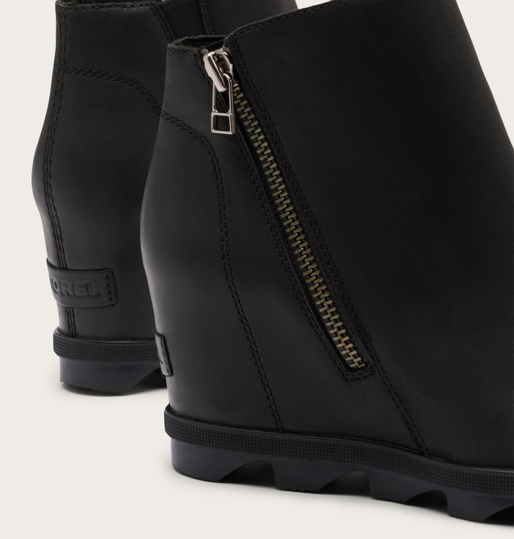 Joan Rhapsody™ Zip Women's Wedge Boot - Black, Black