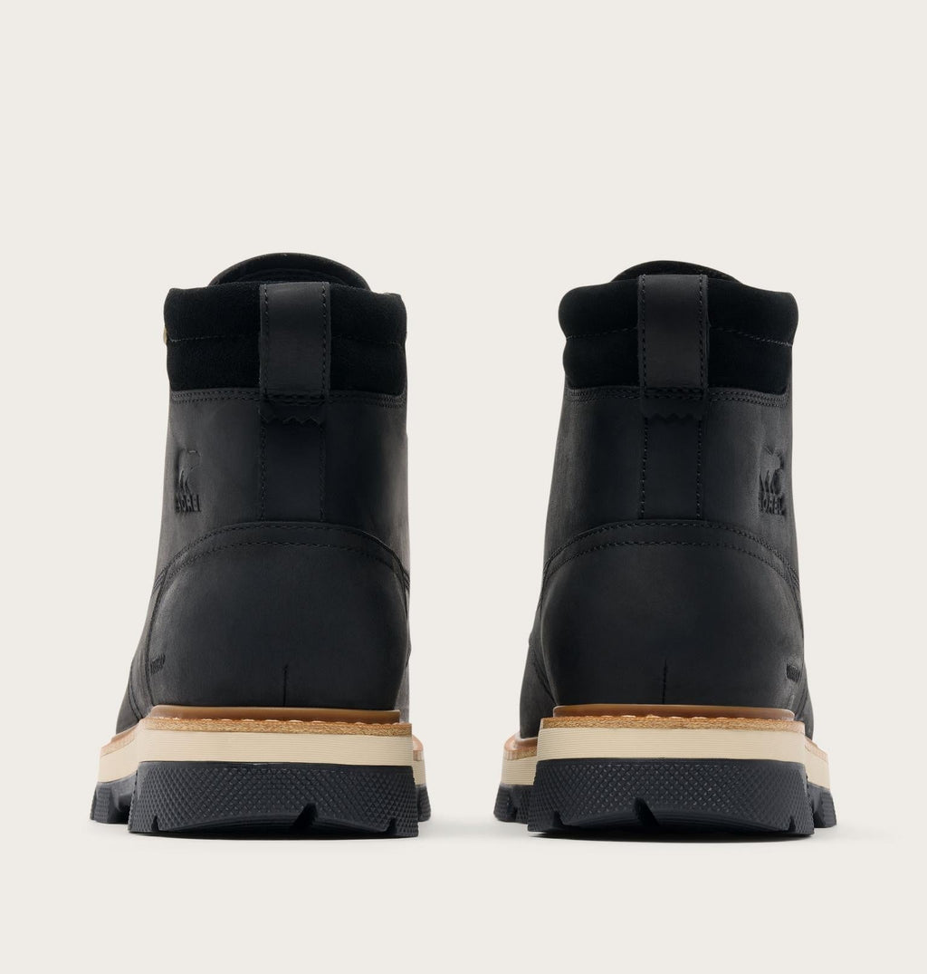 Lark-47™ Moc Toe Men's Waterproof Boot - Black, Bleached Ceramic