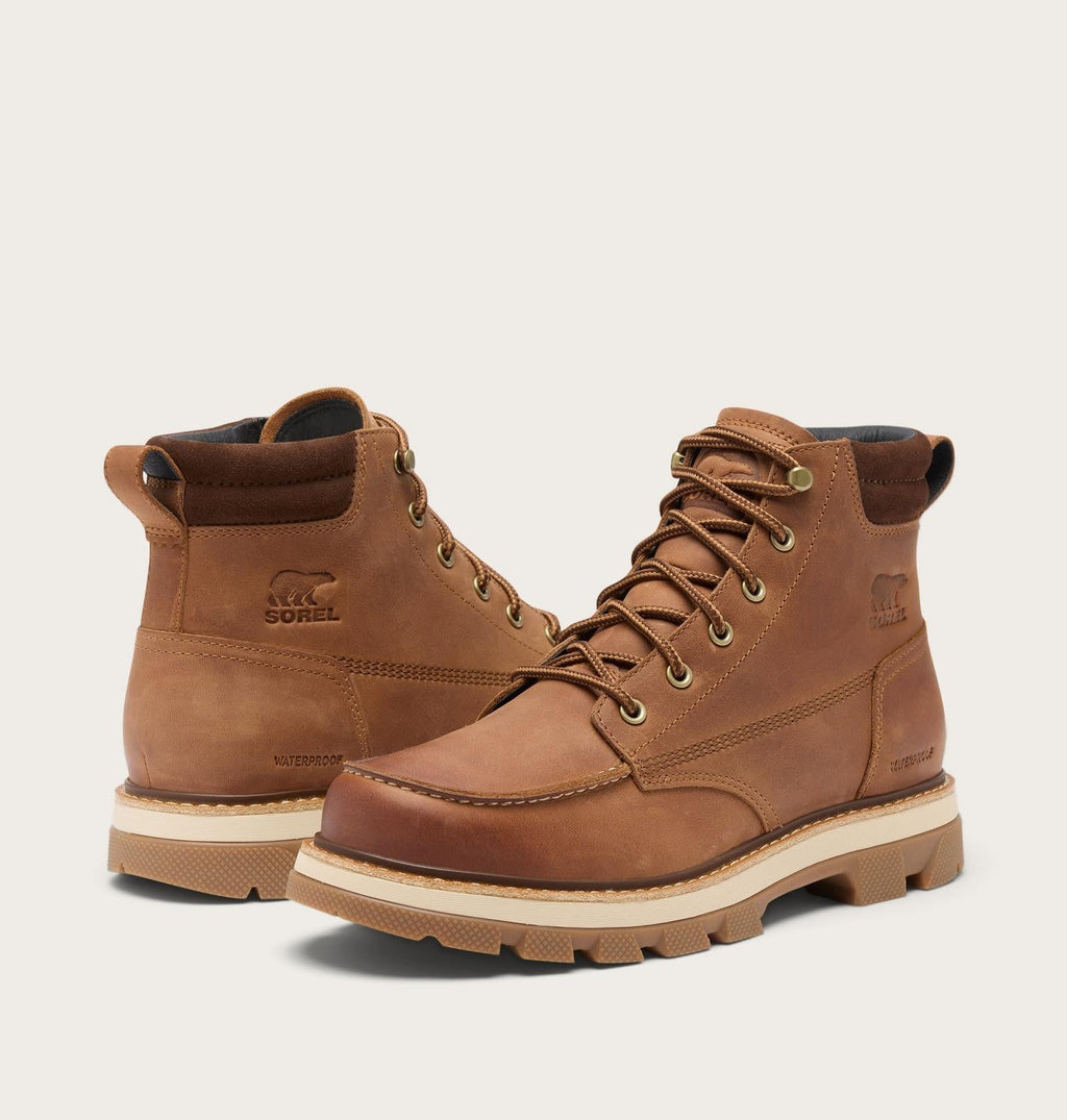 Lark-47™ Moc Toe Men's Waterproof Boot - Velvet Tan, Tobacco