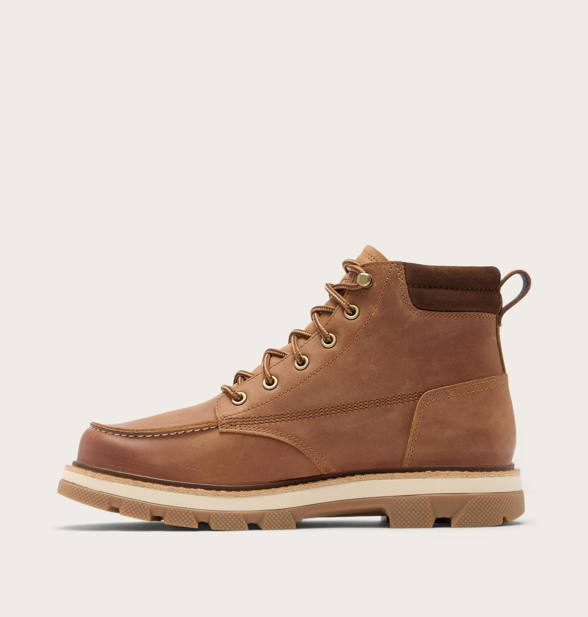 Lark-47™ Moc Toe Men's Waterproof Boot - Velvet Tan, Tobacco