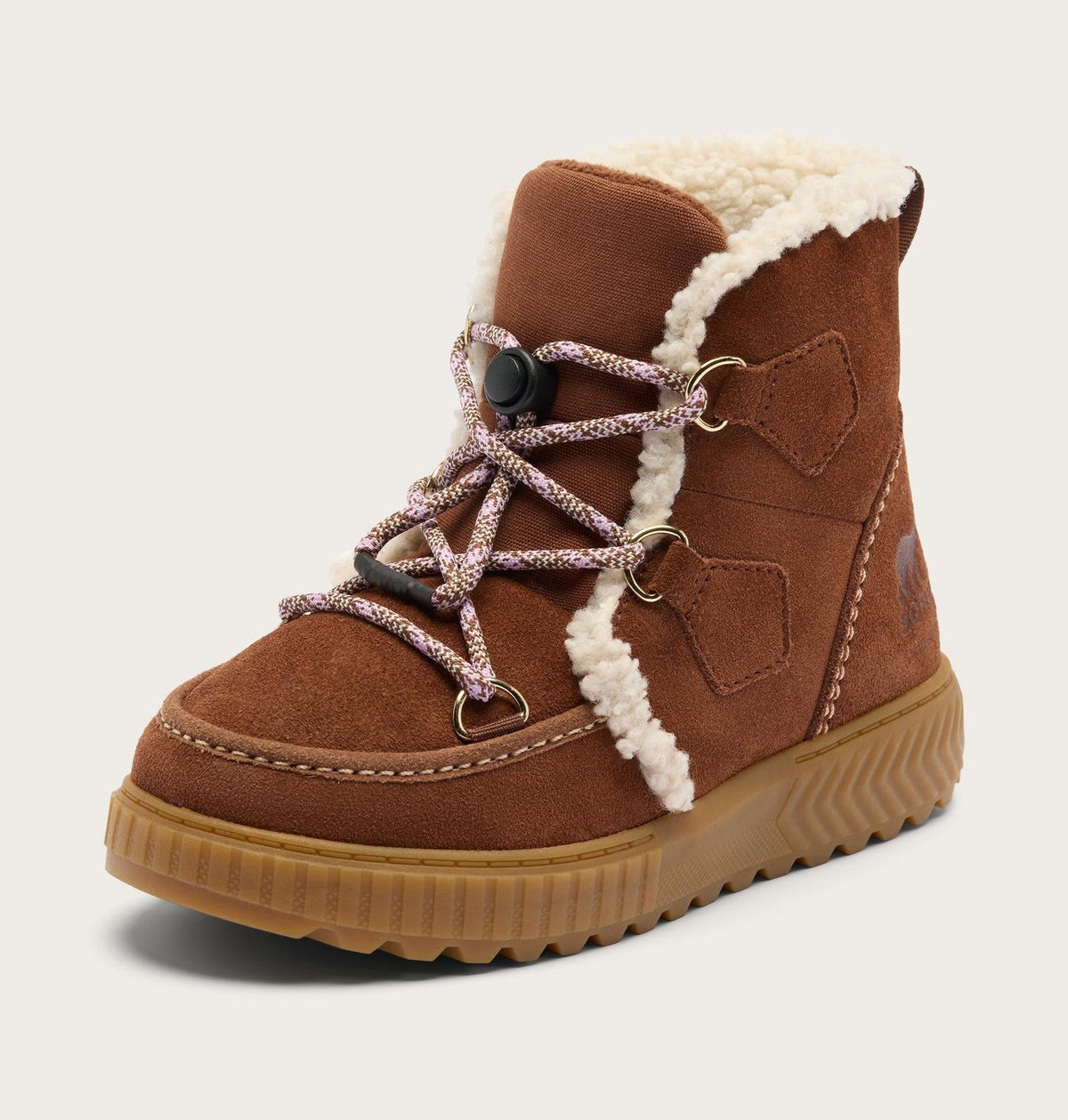 Little Kids Ona Ave™ Alpine Winter Boot - Dark Auburn, Gum 2