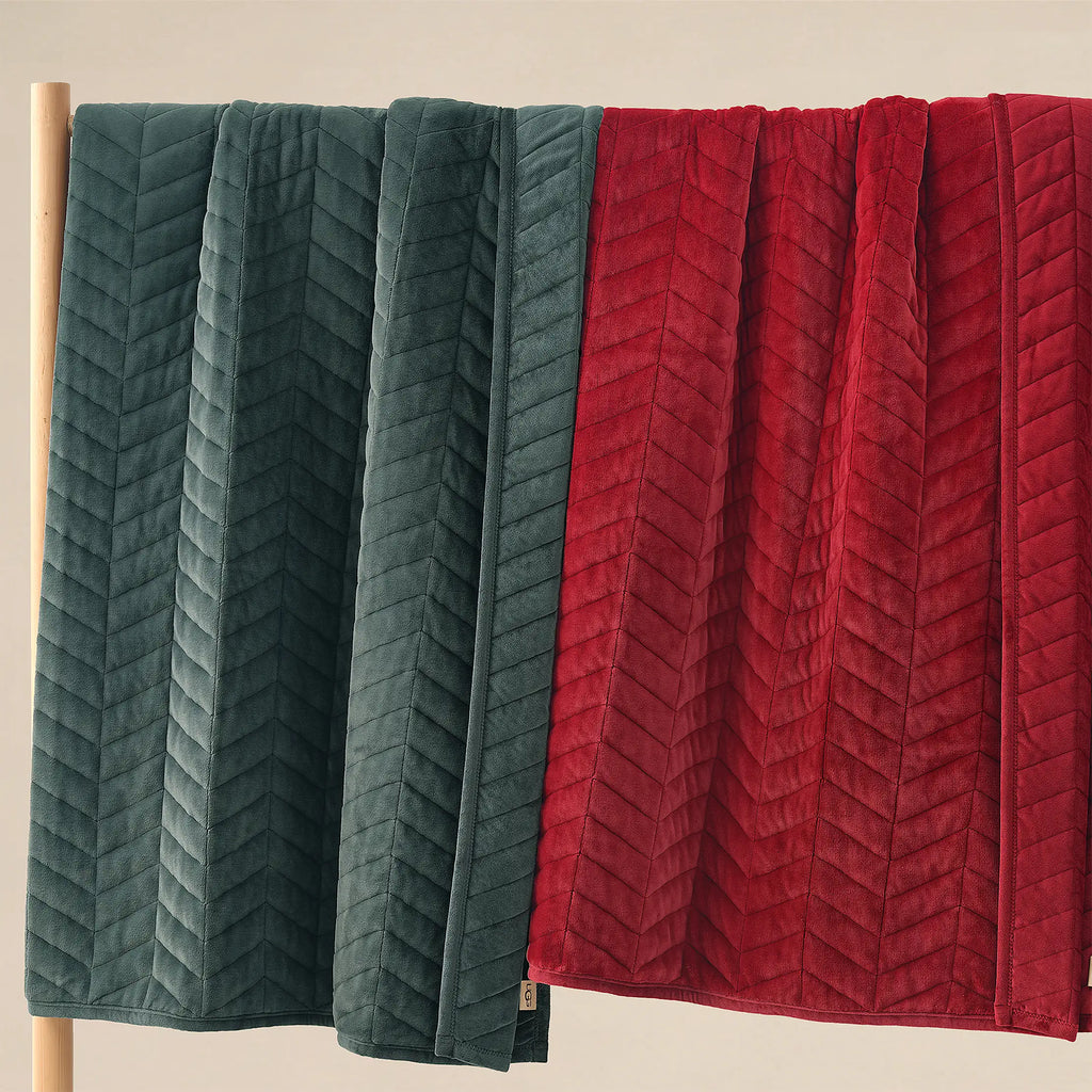 Home Coco Quilt Set T/TXL - COFFEE BERRY