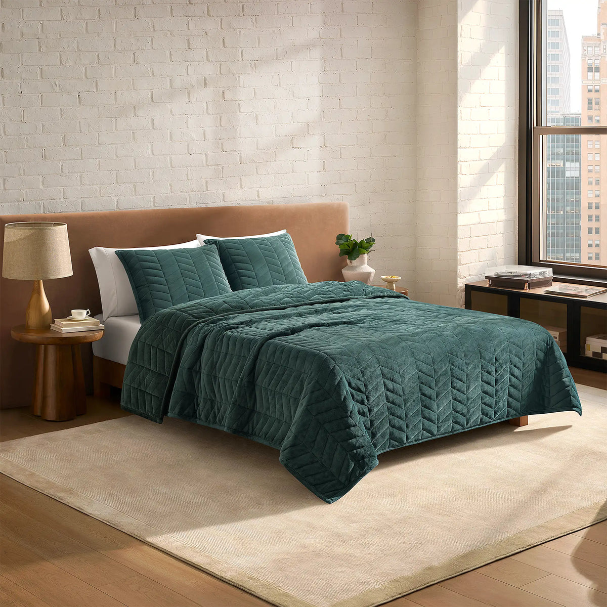 Home Coco Quilt Set King - DEEP NIGHT