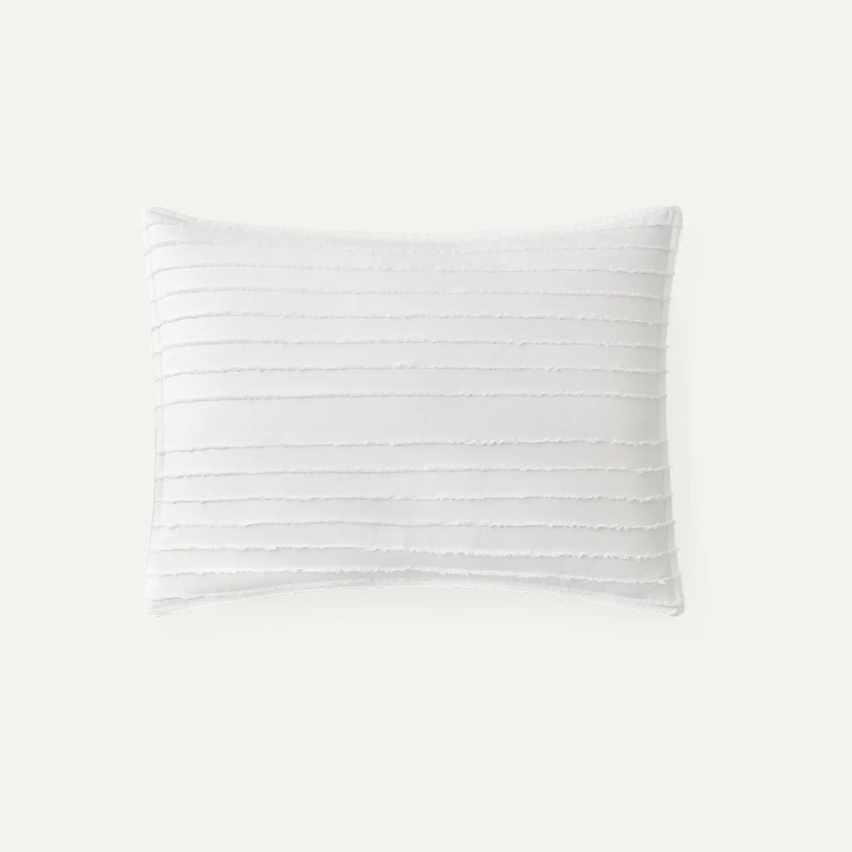 Home Devon Comforter Set King - BRIGHT WHITE TEXTURE STRIPE