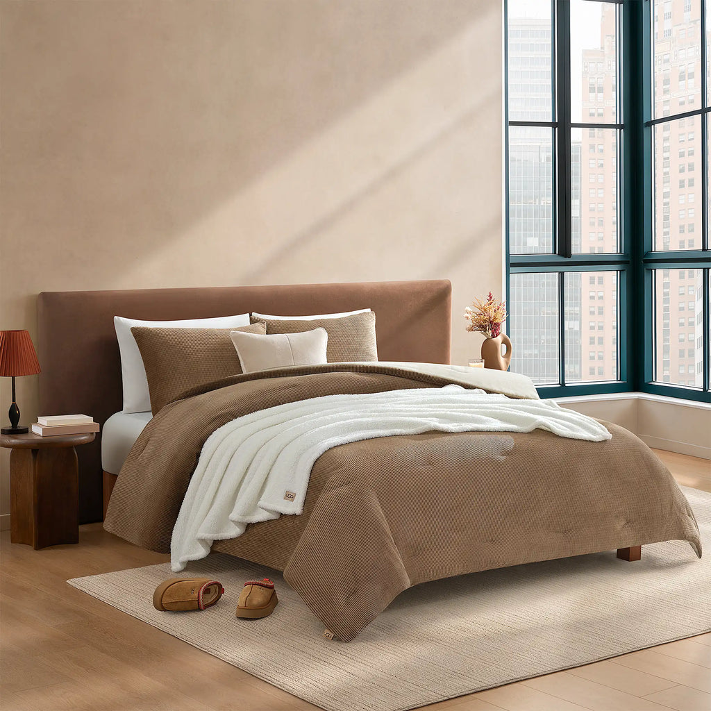 Home Brody Comforter Set T/TXL - CHESTNUT