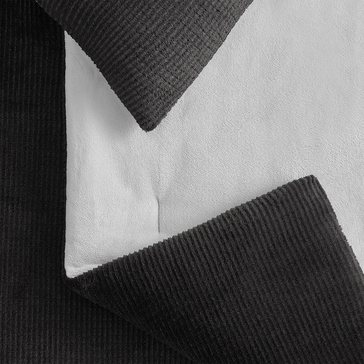 Home Brody Comforter Set King - CHARCOAL