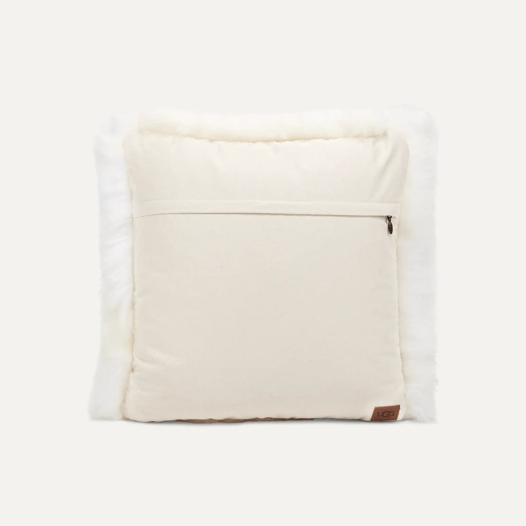 Home Sheepskin Pillow - NATURAL