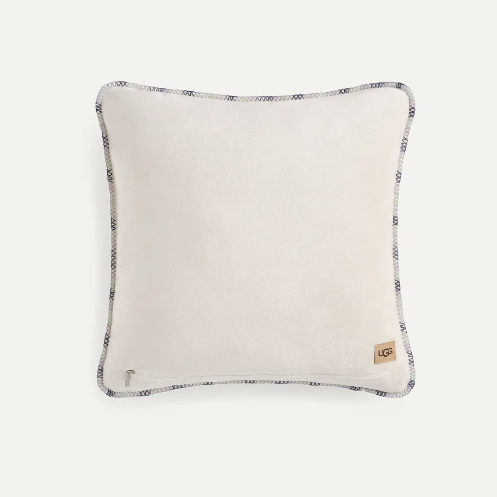 Home Color Stitch Coco Pillow 20"x20" - SNOW