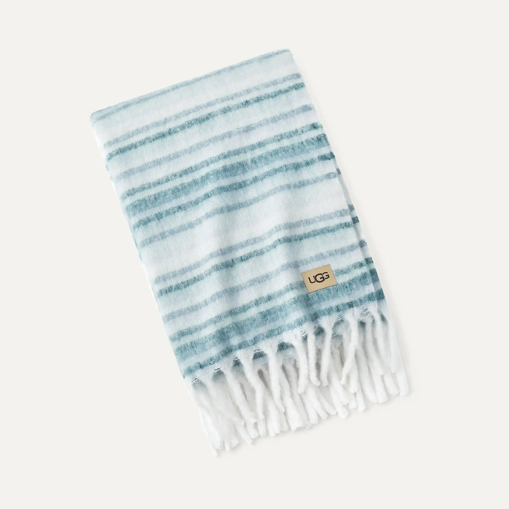 Home Joana Throw 50"x70" - MISTY GREEN / SALTWATER