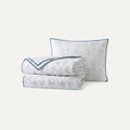 Home Botanic Quilt Set T/TXL - SNOW / LILAC HINT