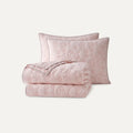 Home Botanic Quilt Set Queen - HIMALAYAN SALT / CAMEO ROSE