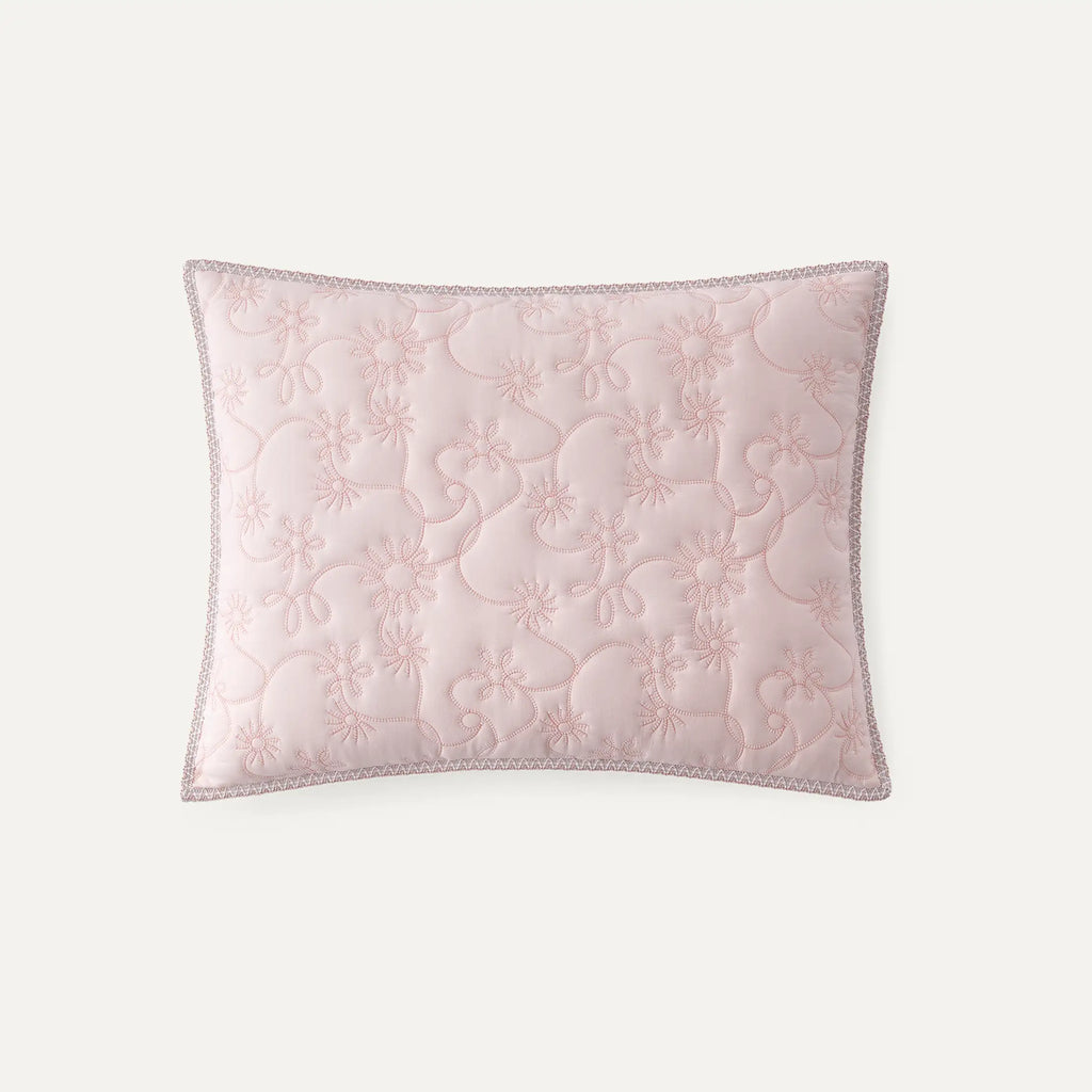 Home Botanic Quilt Set Queen - HIMALAYAN SALT / CAMEO ROSE