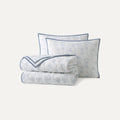 Home Botanic Quilt Set Queen - SNOW / LILAC HINT