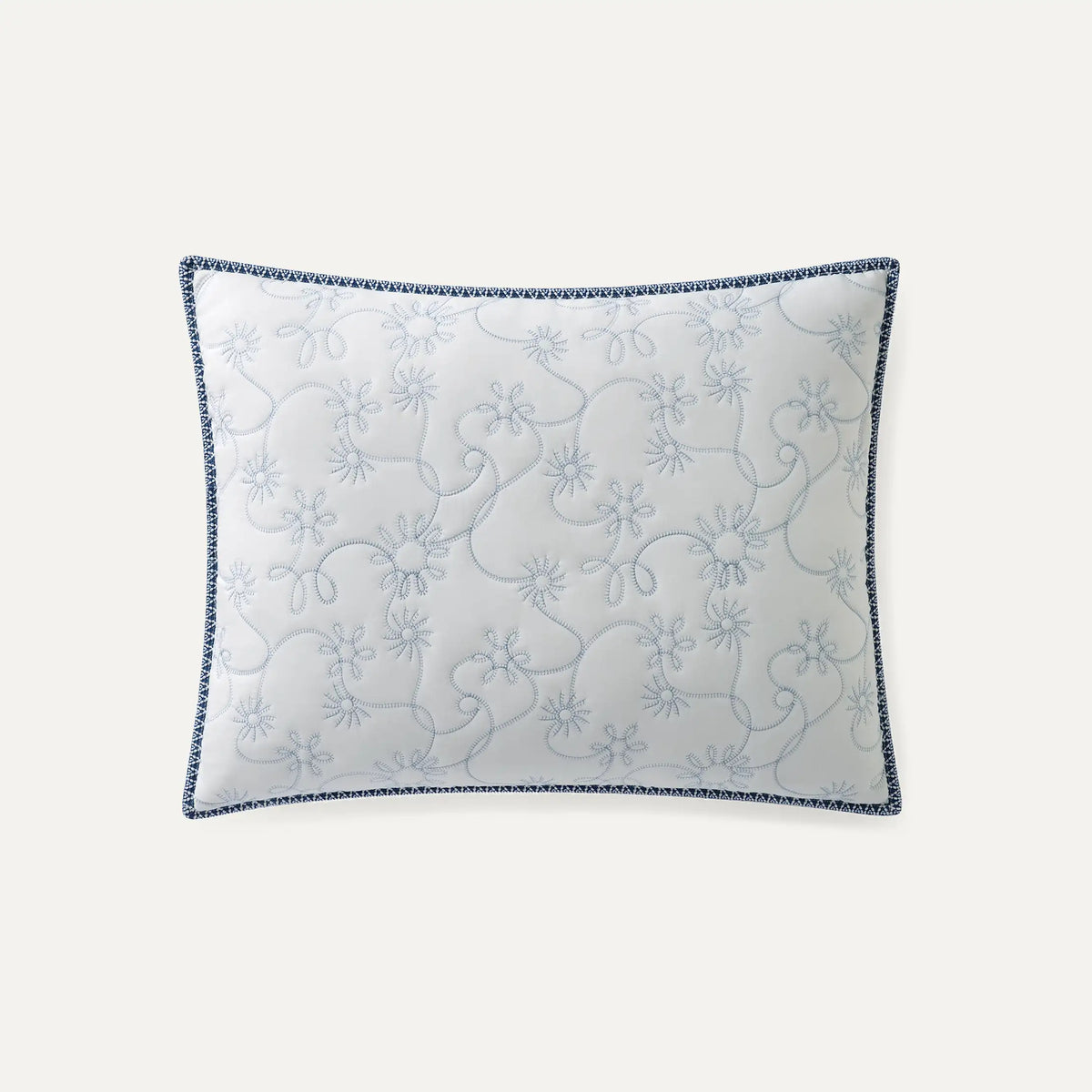 Home Botanic Quilt Set Queen - SNOW / LILAC HINT
