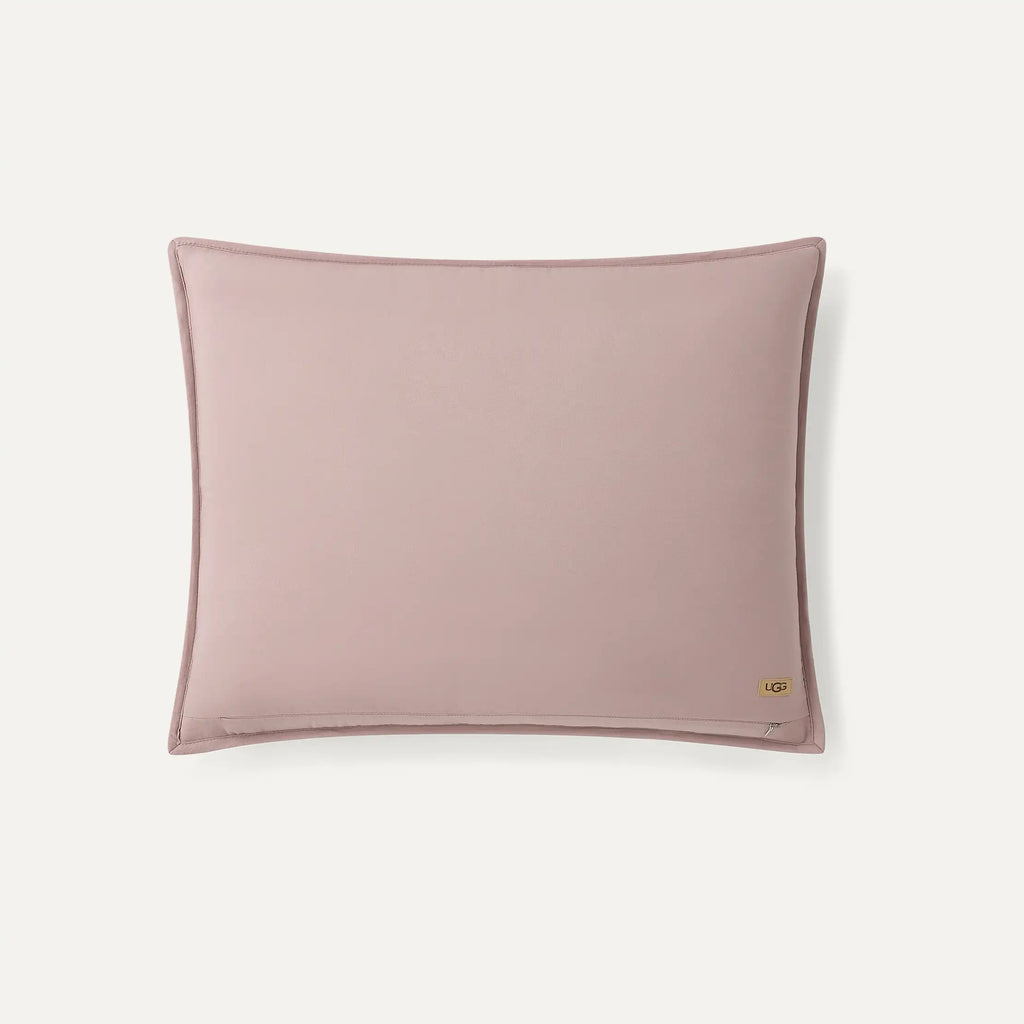 Home Devon Tide Quilt Set F/Q - ROSEWOOD