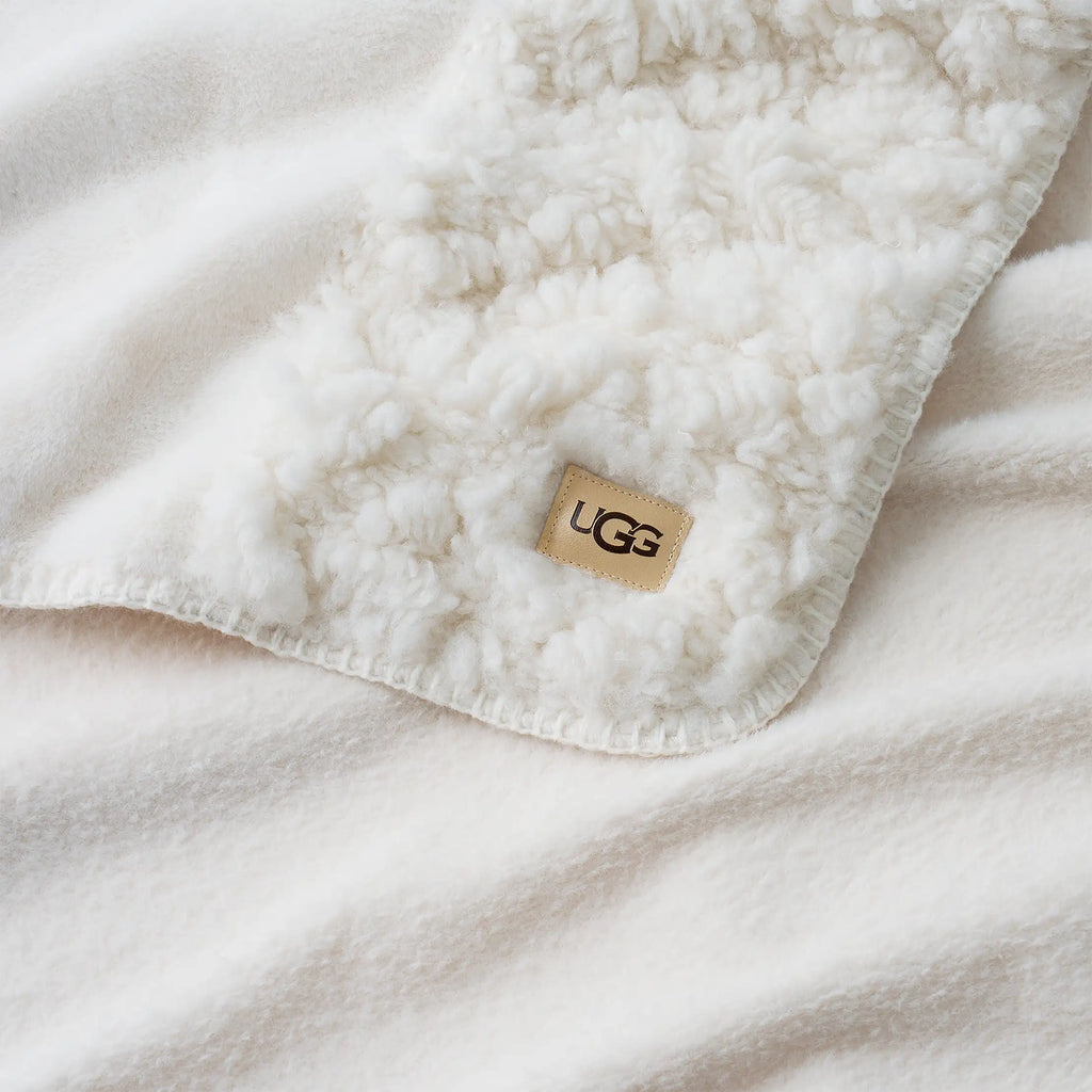 Home Harlan Throw 50"x70" - SNOW