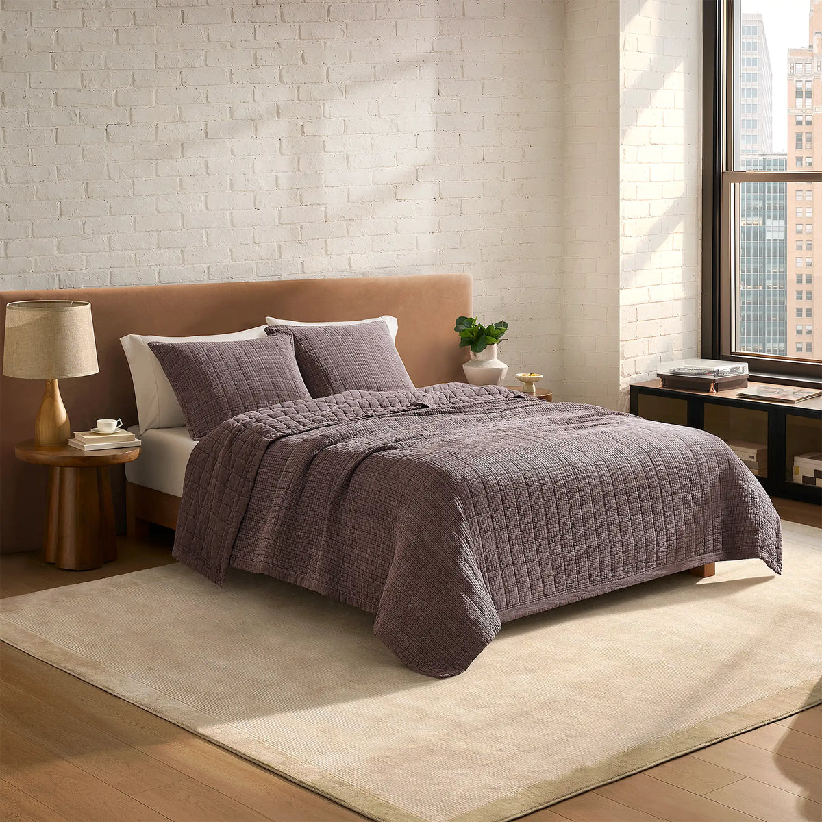 Home Campo Comforter Set F/Q - BURNT CEDAR