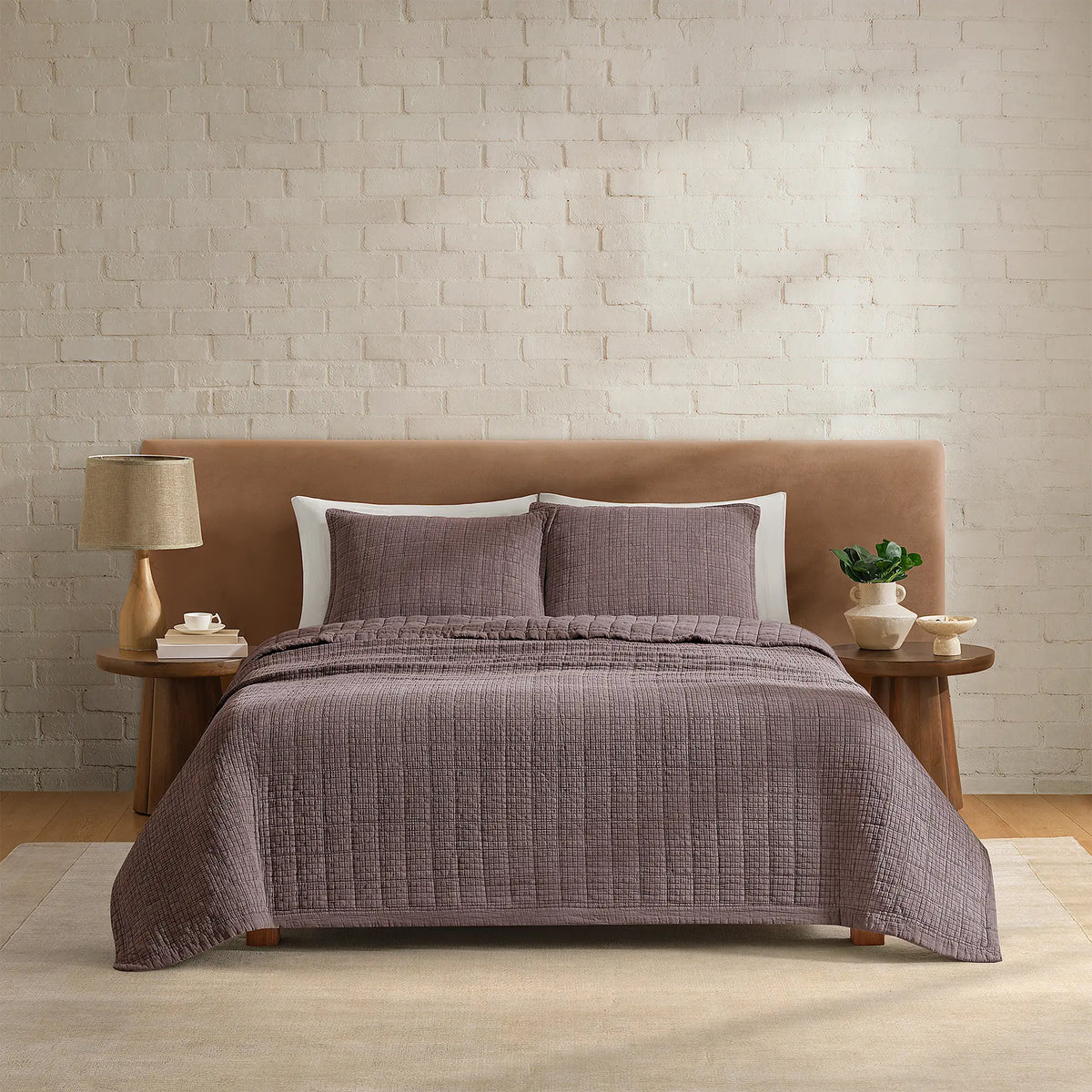 Home Campo Comforter Set King - BURNT CEDAR