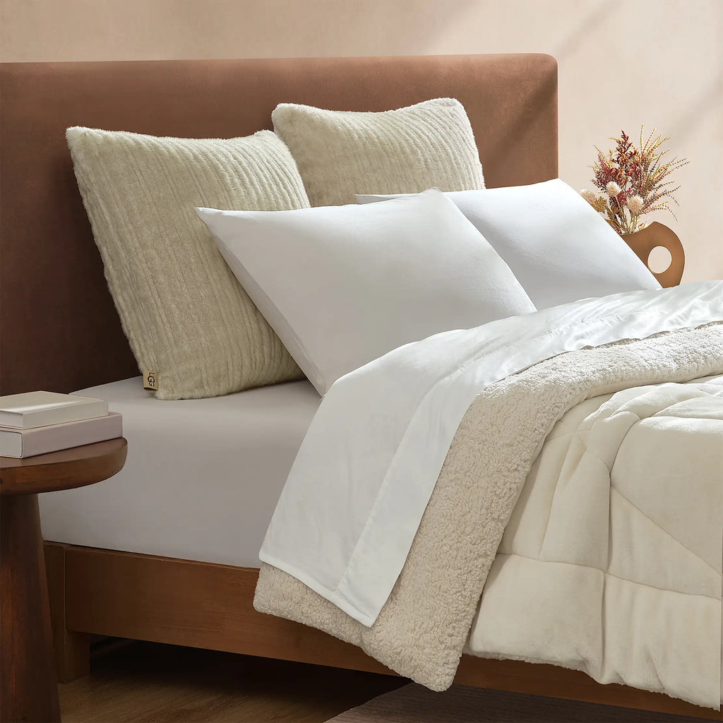 Home Jennis Pillow 24"x24" - SNOW