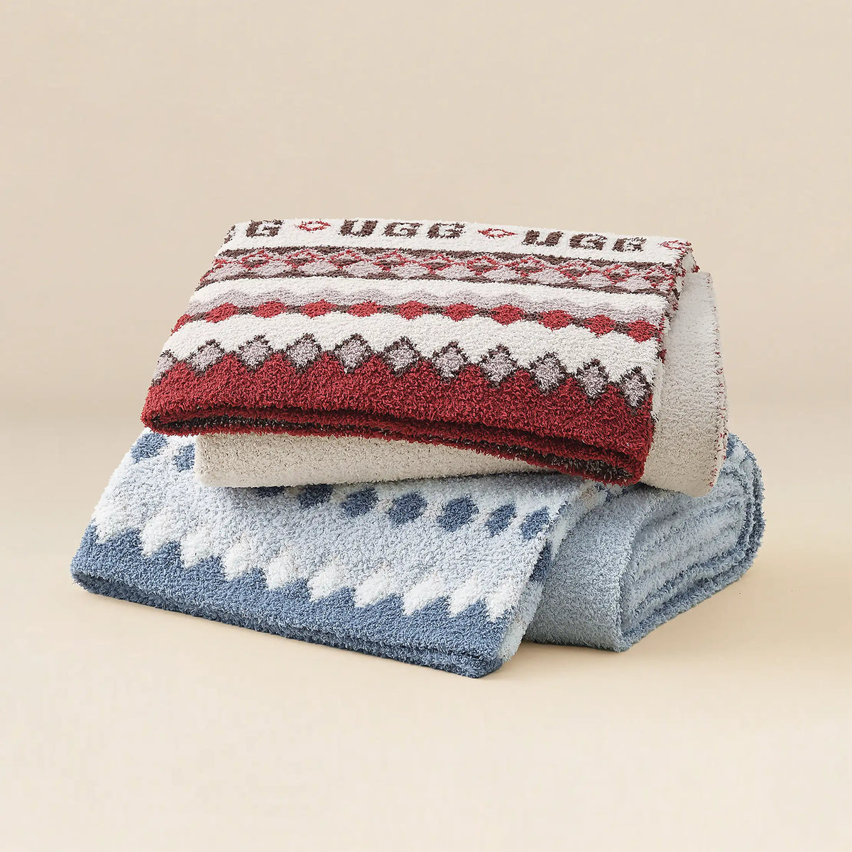 Home Polaris UGGisle Throw 50"x70" - CREAM