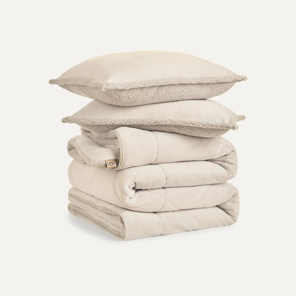 Home Avery Comforter Set F/Q - BIRCH